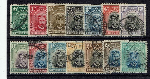 Image of Southern Rhodesia/Zimbabwe SG 1/14 FU British Commonwealth Stamp